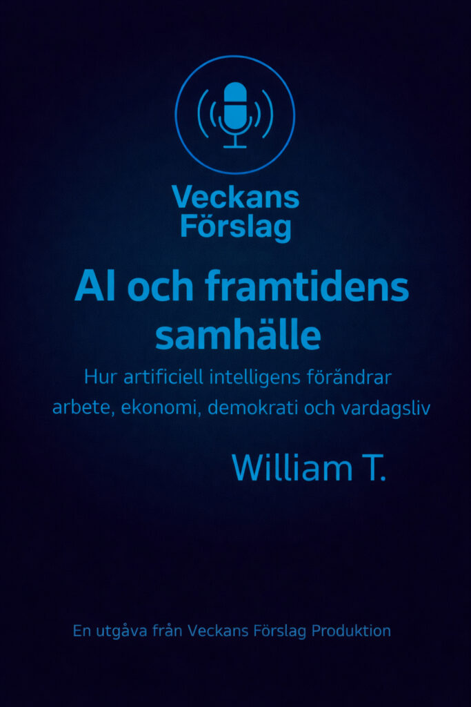 Bild från AI och framtidens samhälle - e-bok om hur artificiell intelligens förändrar arbete, ekonomi, demokrati och vardagsliv | Veckans Förslag AI och framtidens samhälle - e-bok om hur artificiell intelligens förändrar arbete, ekonomi, demokrati och vardagsliv – Veckans Förslag