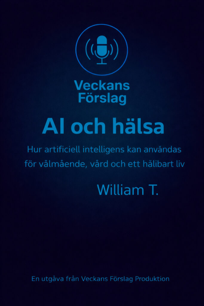 Bild från AI och hälsa – e-bok om hur artificiell intelligens kan stödja välmående, prevention och vardagshälsa | Veckans Förslag AI och hälsa – e-bok om hur artificiell intelligens kan stödja välmående, prevention och vardagshälsa – Veckans Förslag